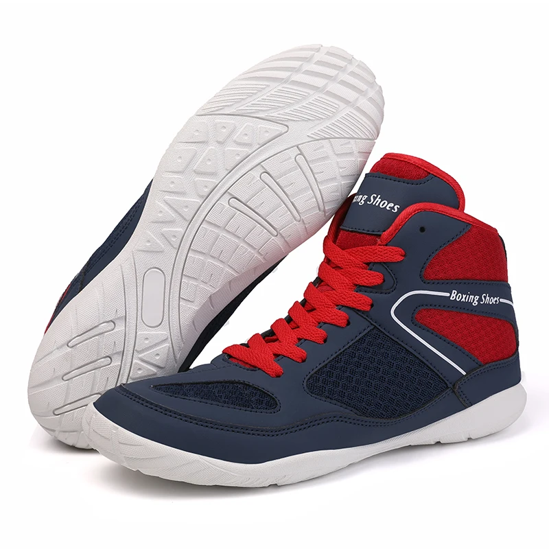 Men'S Shoes Navy Blue - Professional Wrestling Shoes for Men Lightweight