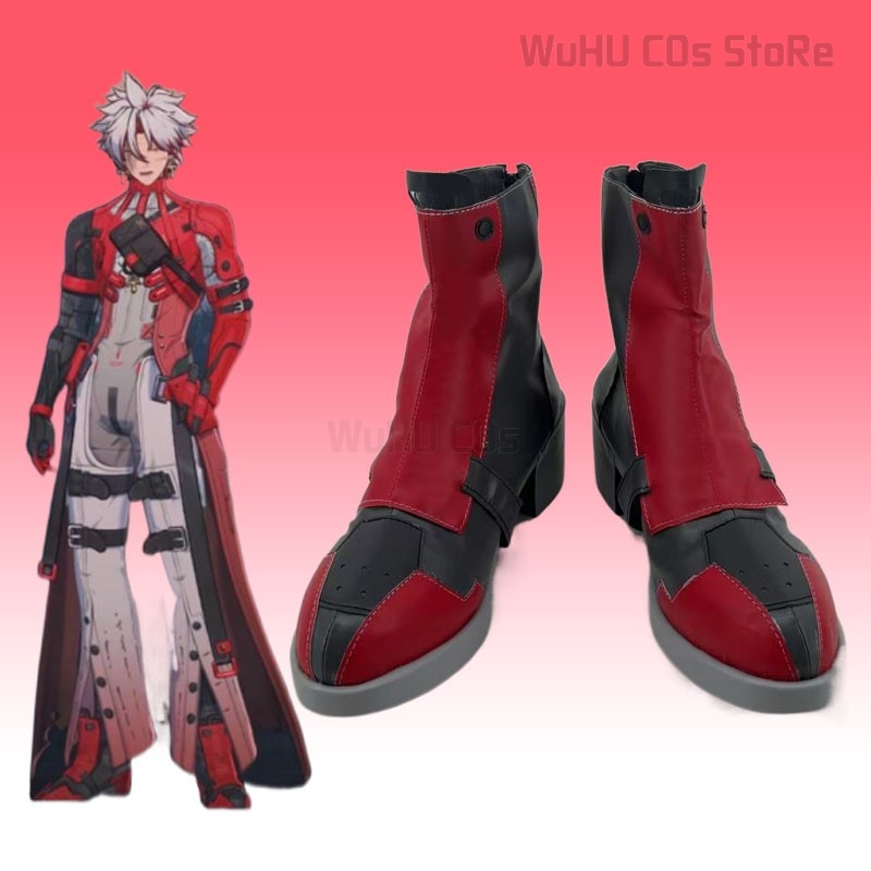 Men Shoes Type - Game Wuthering Waves Scar Cosplay Shoes