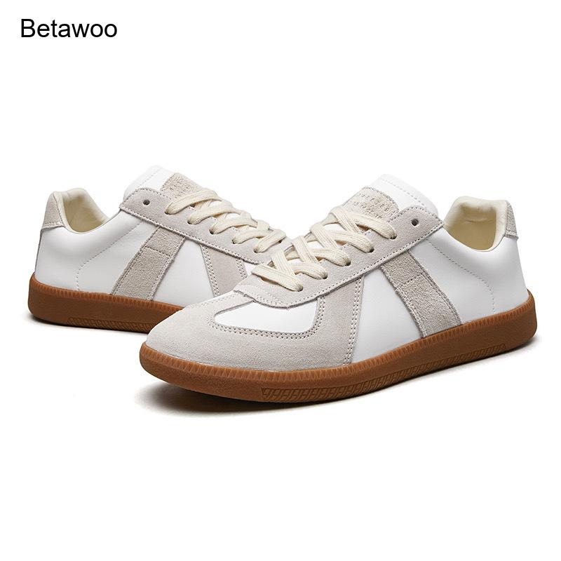 Men'S Shoes Hugo Boss - Men Retro Suede Leather Casual Sneakers
