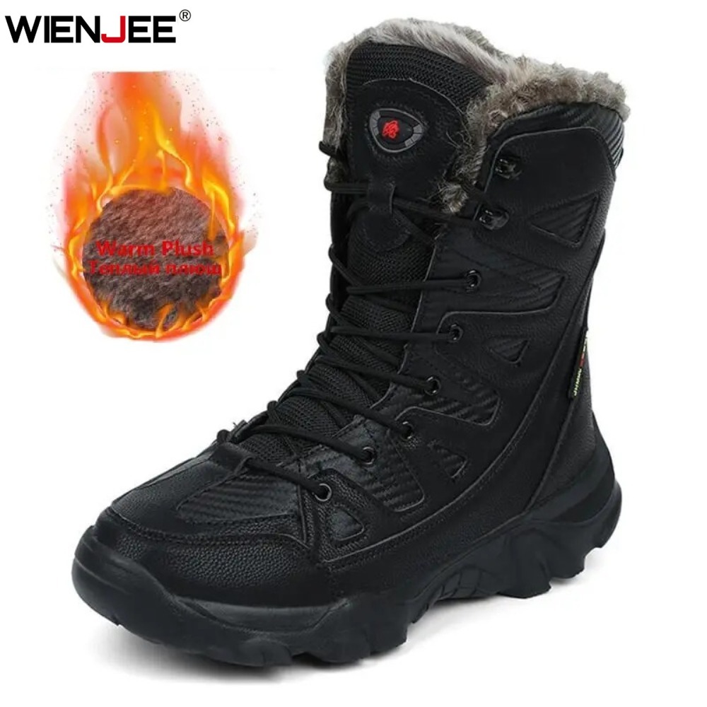 Winter Waterproof Men Boots Pl - Men Shoes Type ulasan dan harga