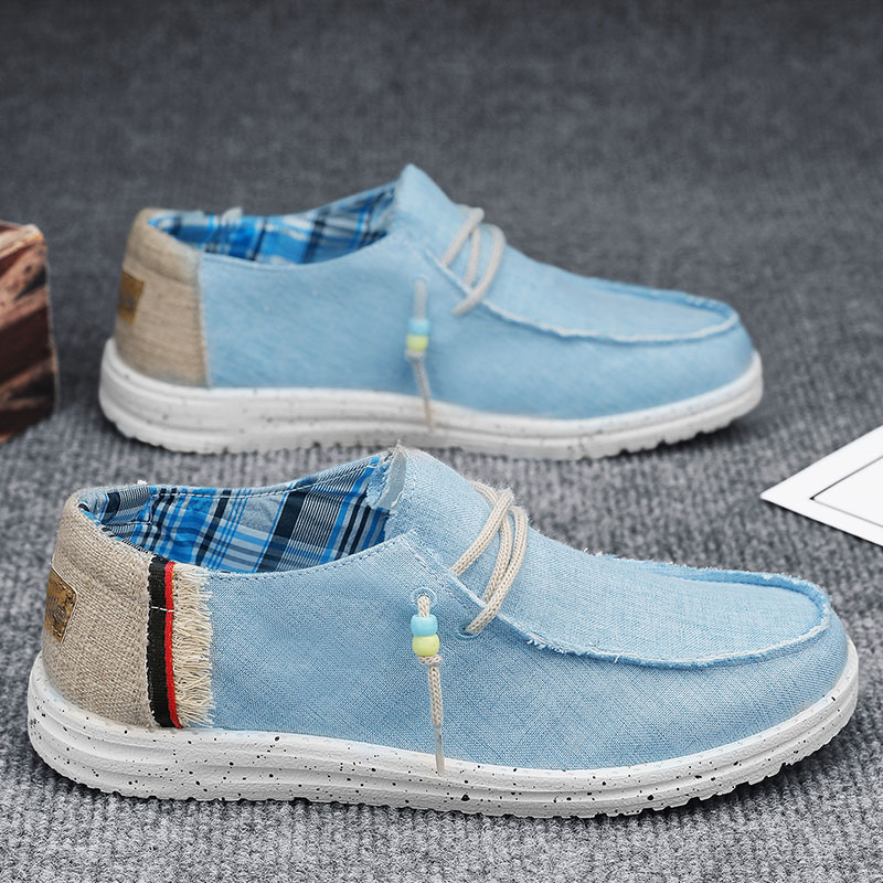 Spring Summer Blue Men's Casua - Men'S Shoes Navy Blue ulasan dan harga