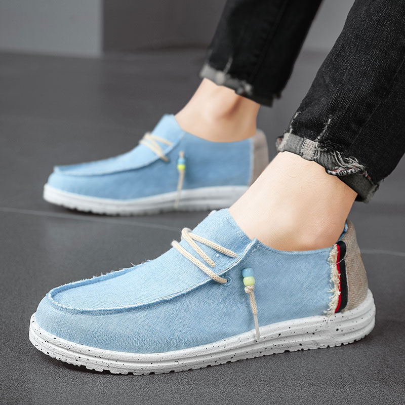 Spring Summer Blue Men's Casua - Men'S Shoes Navy Blue ulasan dan harga