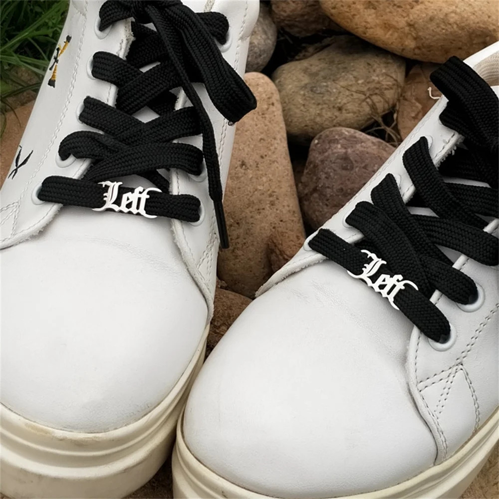 2Pcs Custom Name Shoe Buckle E - Men Shoes Name ulasan dan harga