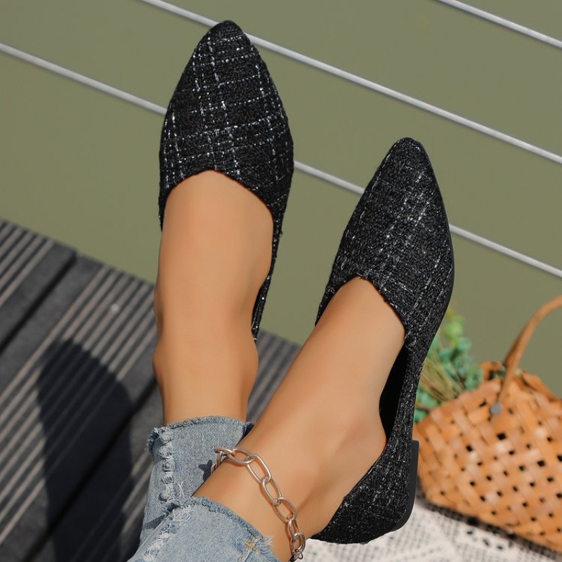Large Size Single Shoe Women's - Dress Shoe Pointed ulasan dan harga
