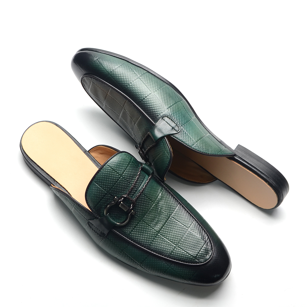 Men's Buckle Mule Slip on Back - Men'S Shoes Dressy Casual ulasan dan harga
