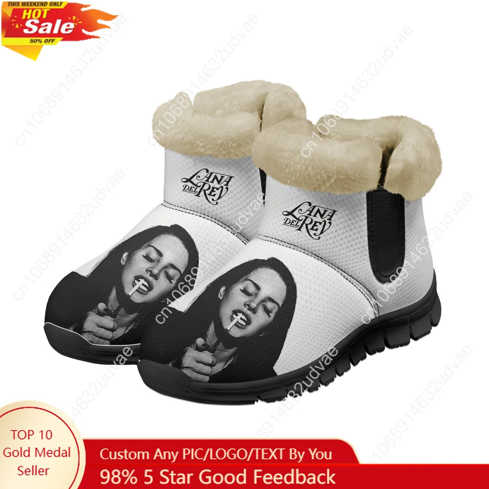Lana Del Rey Singer Plush Shoe - Men Shoes Black ulasan dan harga