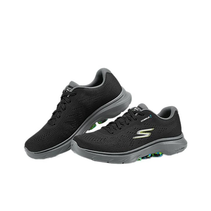 Skechers MEN'S GO WALK Comfort - Men Shoes Black ulasan dan harga