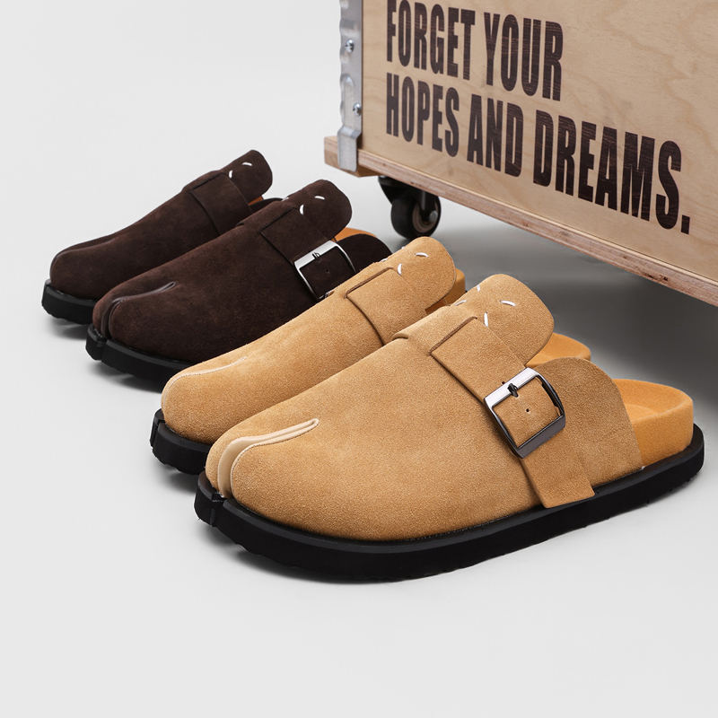 New Trendy Men Split-toe Mule  - Men'S Shoes Quality ulasan dan harga