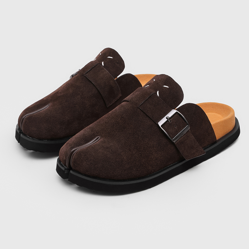 New Trendy Men Split-toe Mule  - Men'S Shoes Quality ulasan dan harga