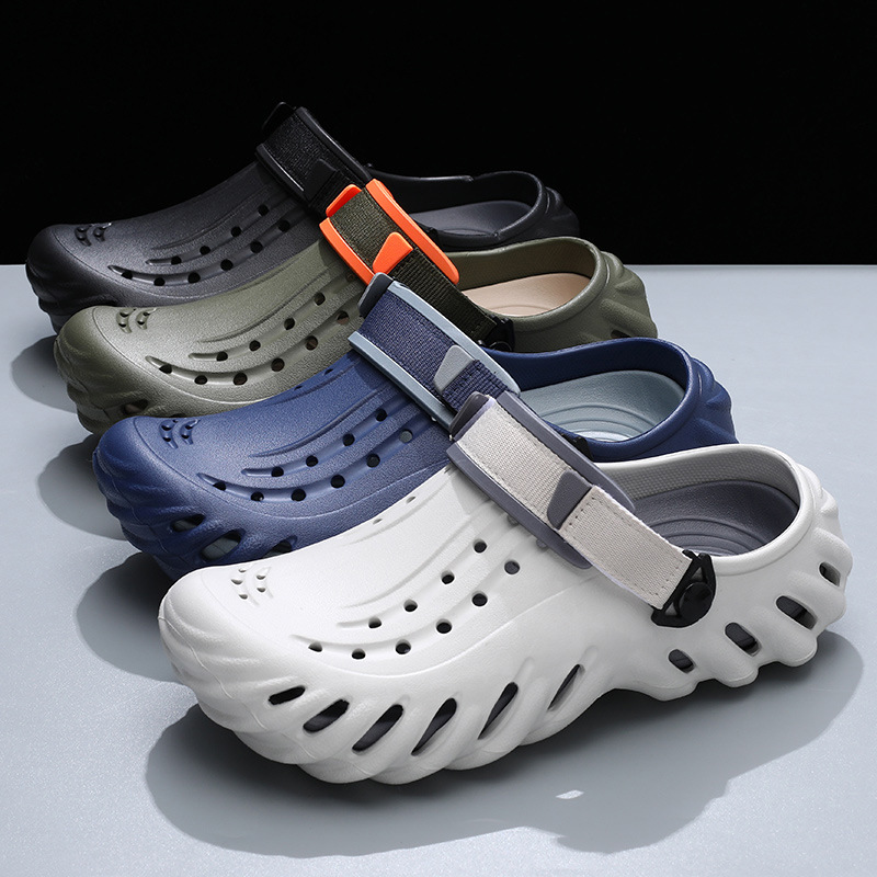 Men's casual thick soled perfo - Men'S Shoes Dress Casual ulasan dan harga