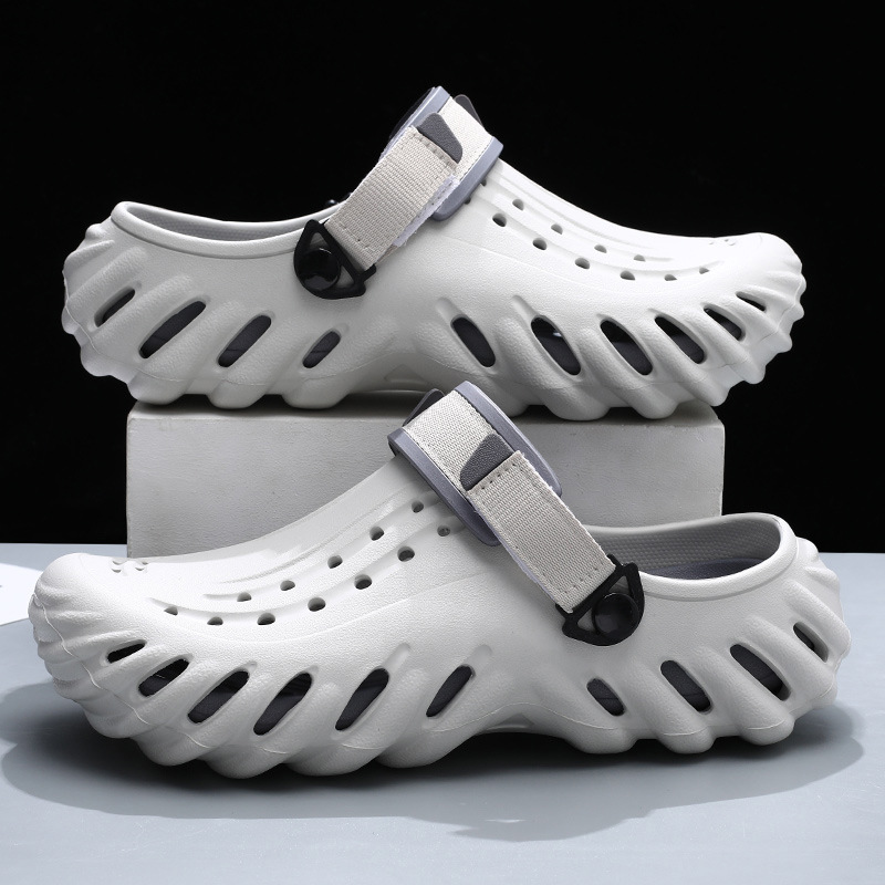 Men's casual thick soled perfo - Men'S Shoes Dress Casual ulasan dan harga