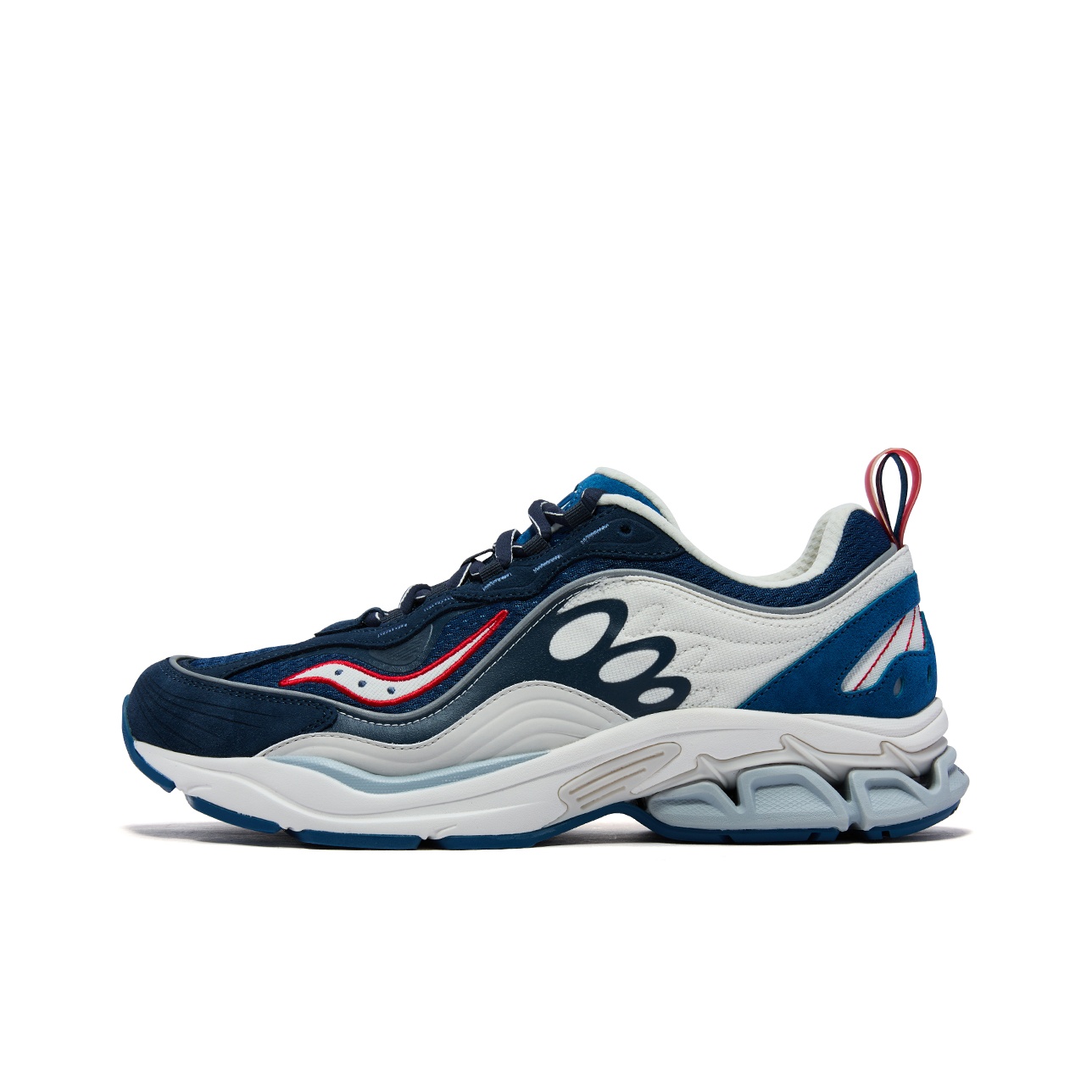 Saucony x Expensive Taste GRID - Men'S Shoes Navy Blue ulasan dan harga