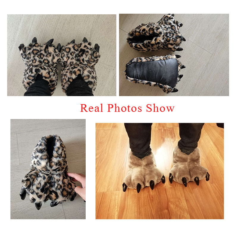 Size 35-43 Black Animal Paw Sh - Men Shoes Black ulasan dan harga