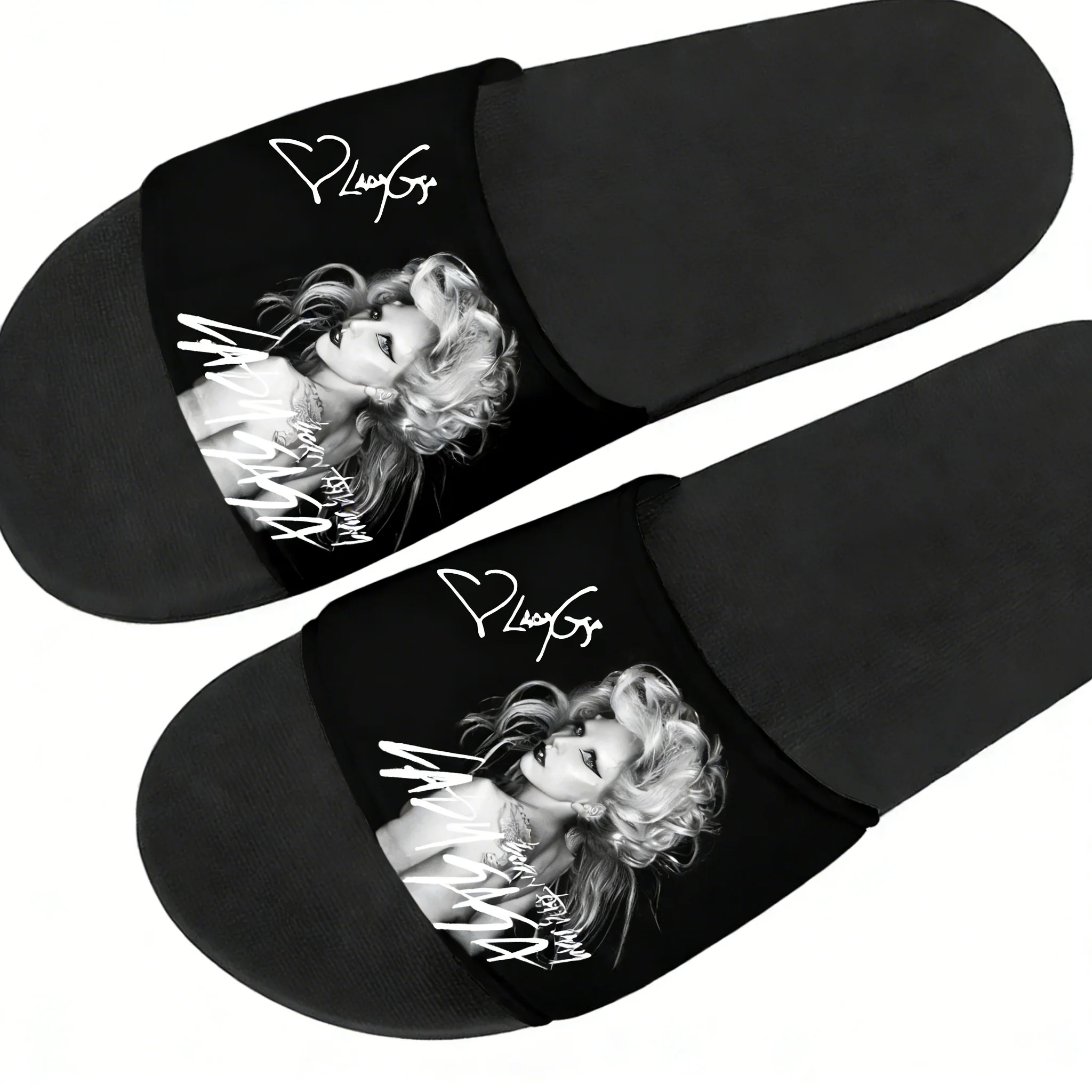 Lady Gaga Slippers Home Water  - Men'S Shoes In Fashion ulasan dan harga
