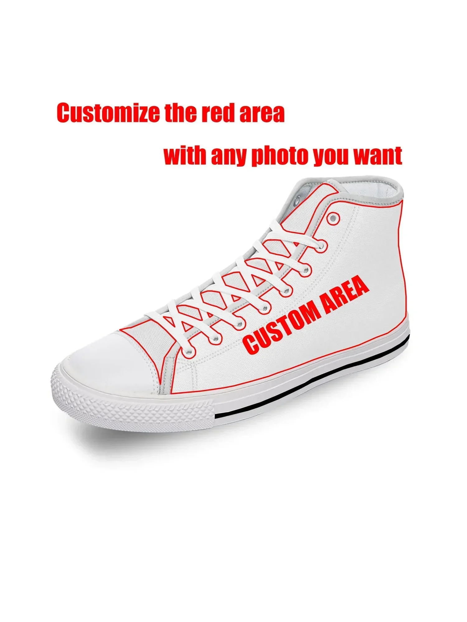 Your Name High Top Sneakers Me - Men Shoes Name ulasan dan harga