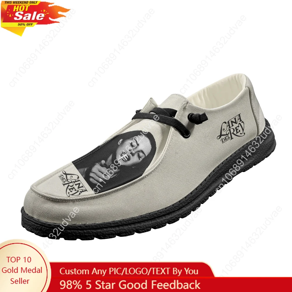 Lana Del Rey Singer Loafers Me - Men Shoes Black ulasan dan harga