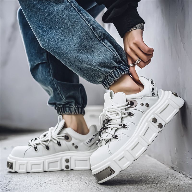 2026 New Men Chunky Platform R - Men'S Shoes Dress Casual ulasan dan harga