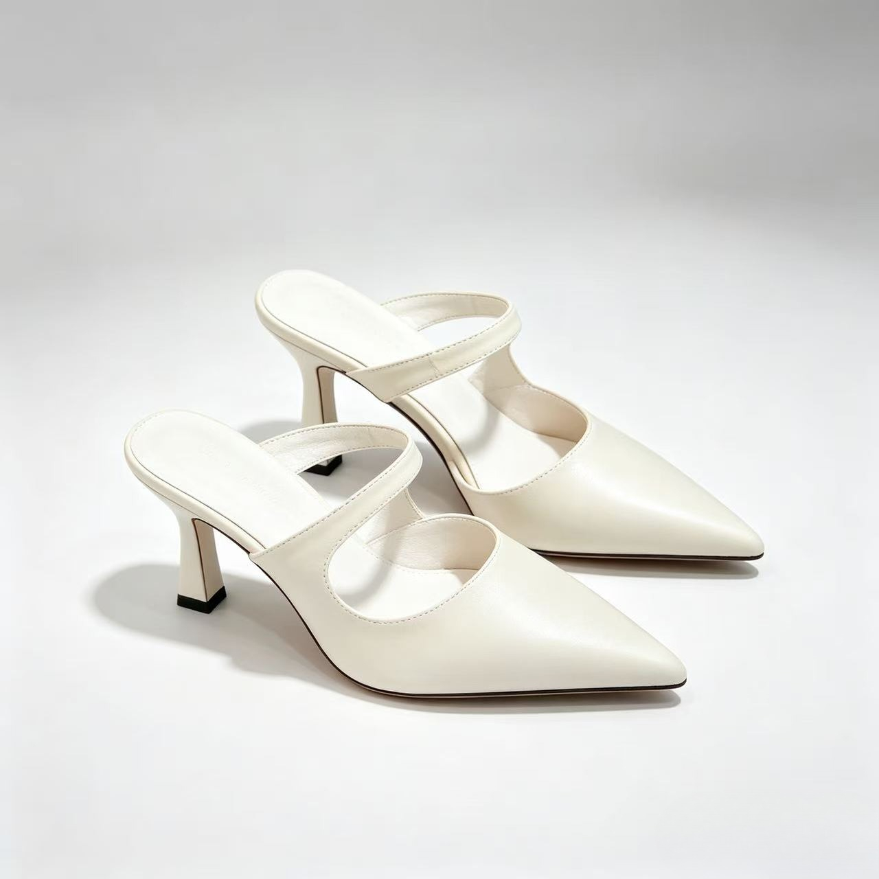 Ladies Pointed Mule High Heels - Dress Shoe Pointed ulasan dan harga