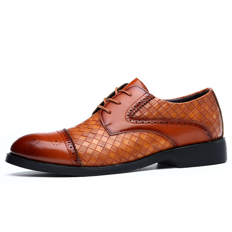 Mens Navy Blue Woven Pattern C - Men'S Shoes Navy Blue ulasan dan harga