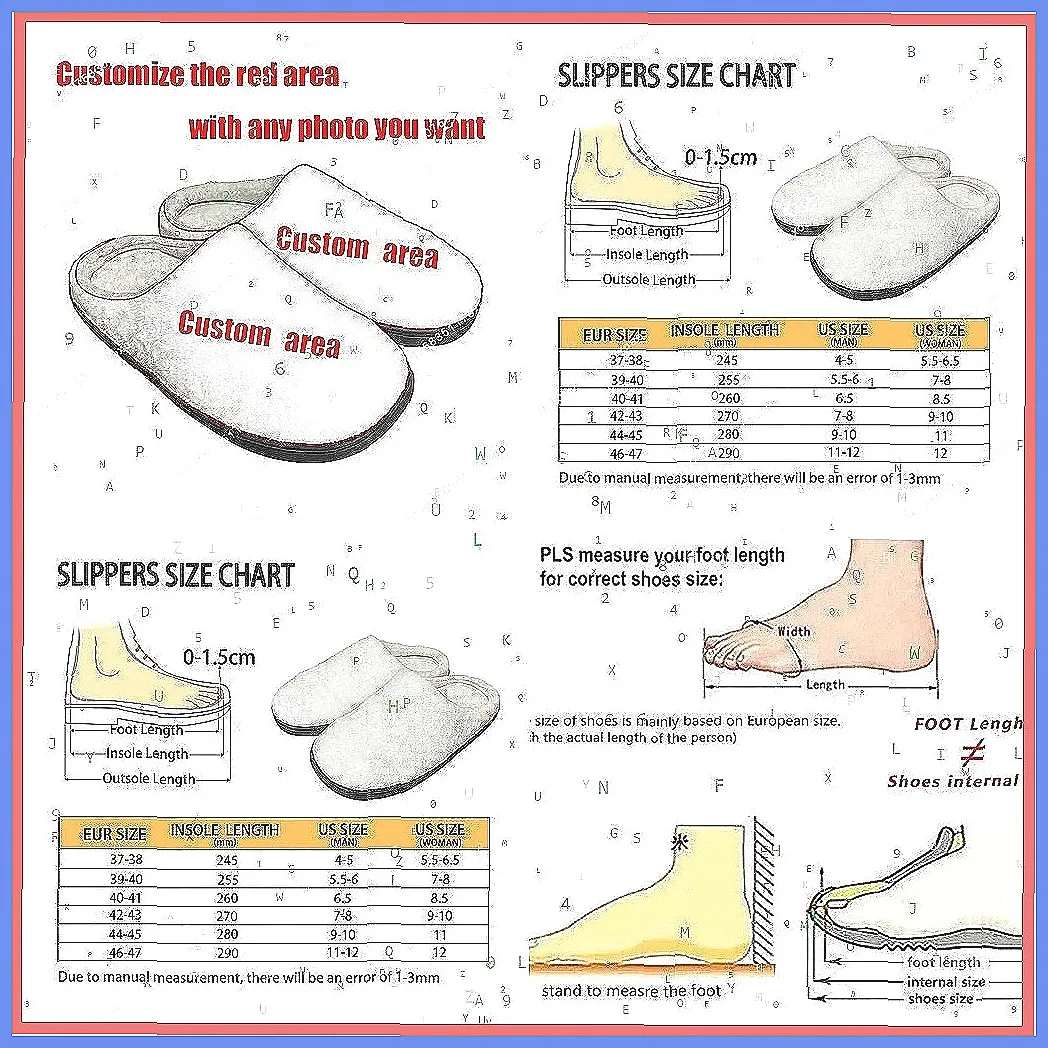 Custom Personalized Slippers f - Men Shoes Name ulasan dan harga