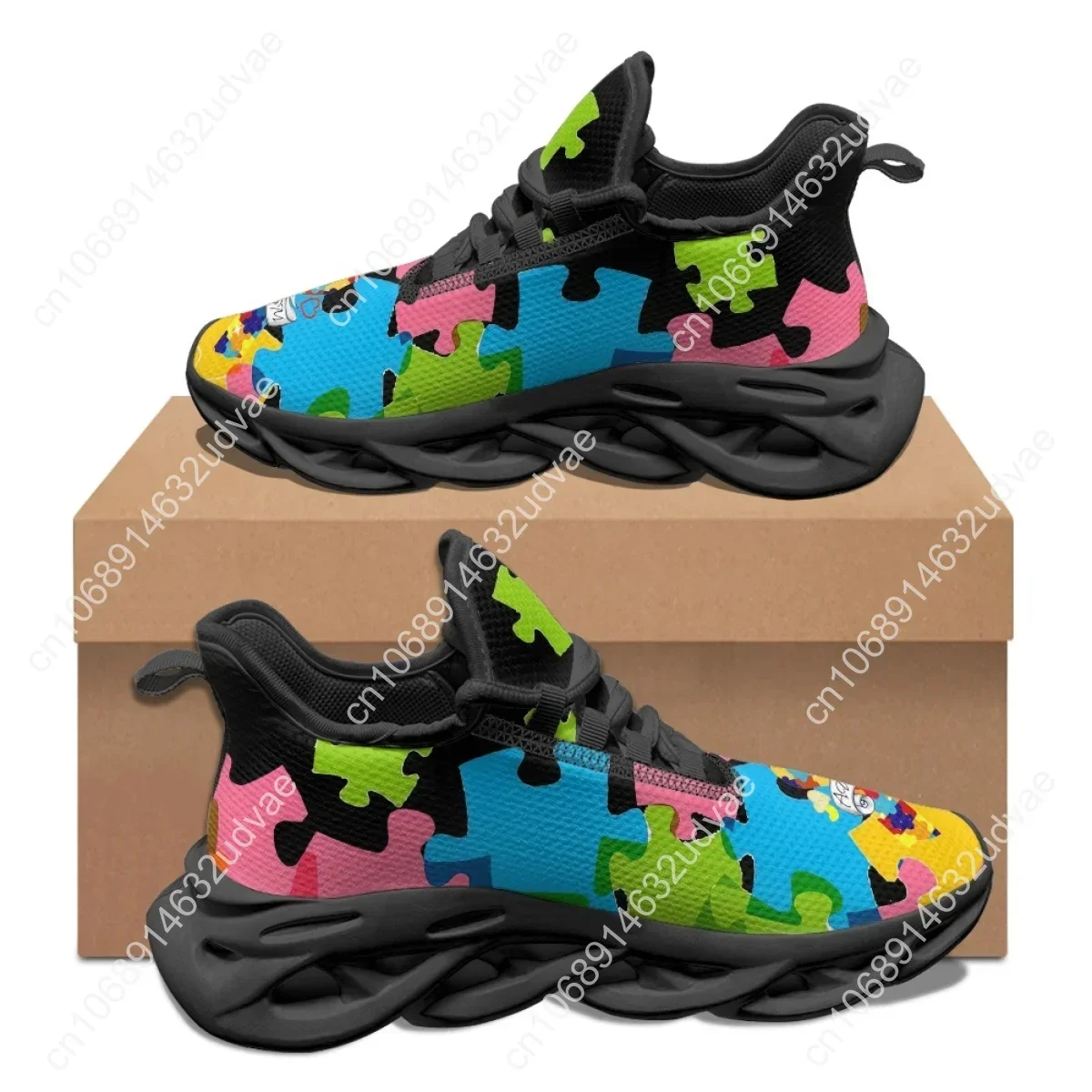 Autism Awareness Sports Runnin - Men'S Shoes Quality ulasan dan harga