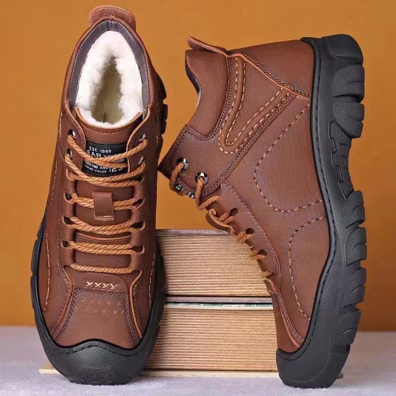 Men's Boots Lace Up Ankle Boot - Men'S Shoes Dress Casual ulasan dan harga