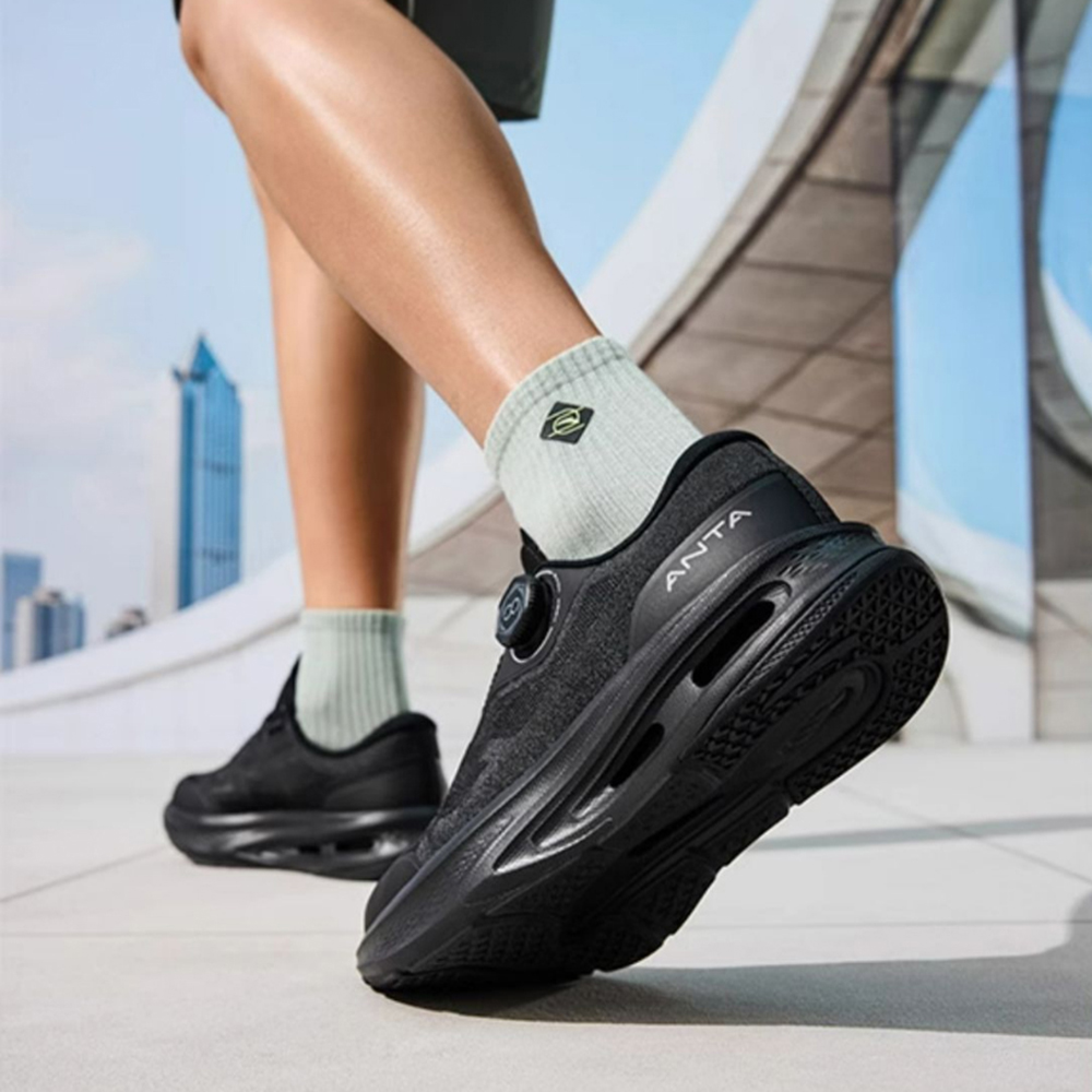 Anta Divine 11pro Low top Walk - Men Shoes Black ulasan dan harga