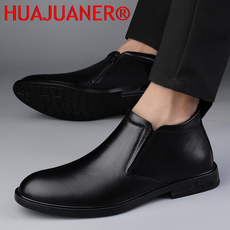 Chelsea Boots Black Men's Shor - Men'S Shoes Dress Casual ulasan dan harga