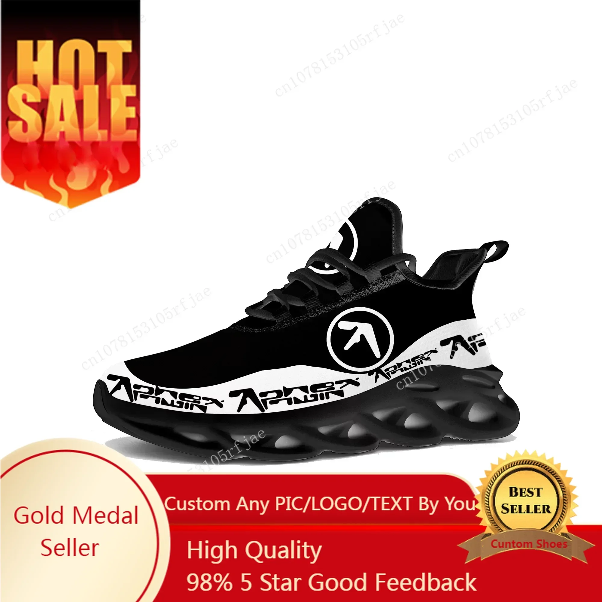 Aphex Twin Flats Sneakers Mens - Men Shoes Black ulasan dan harga