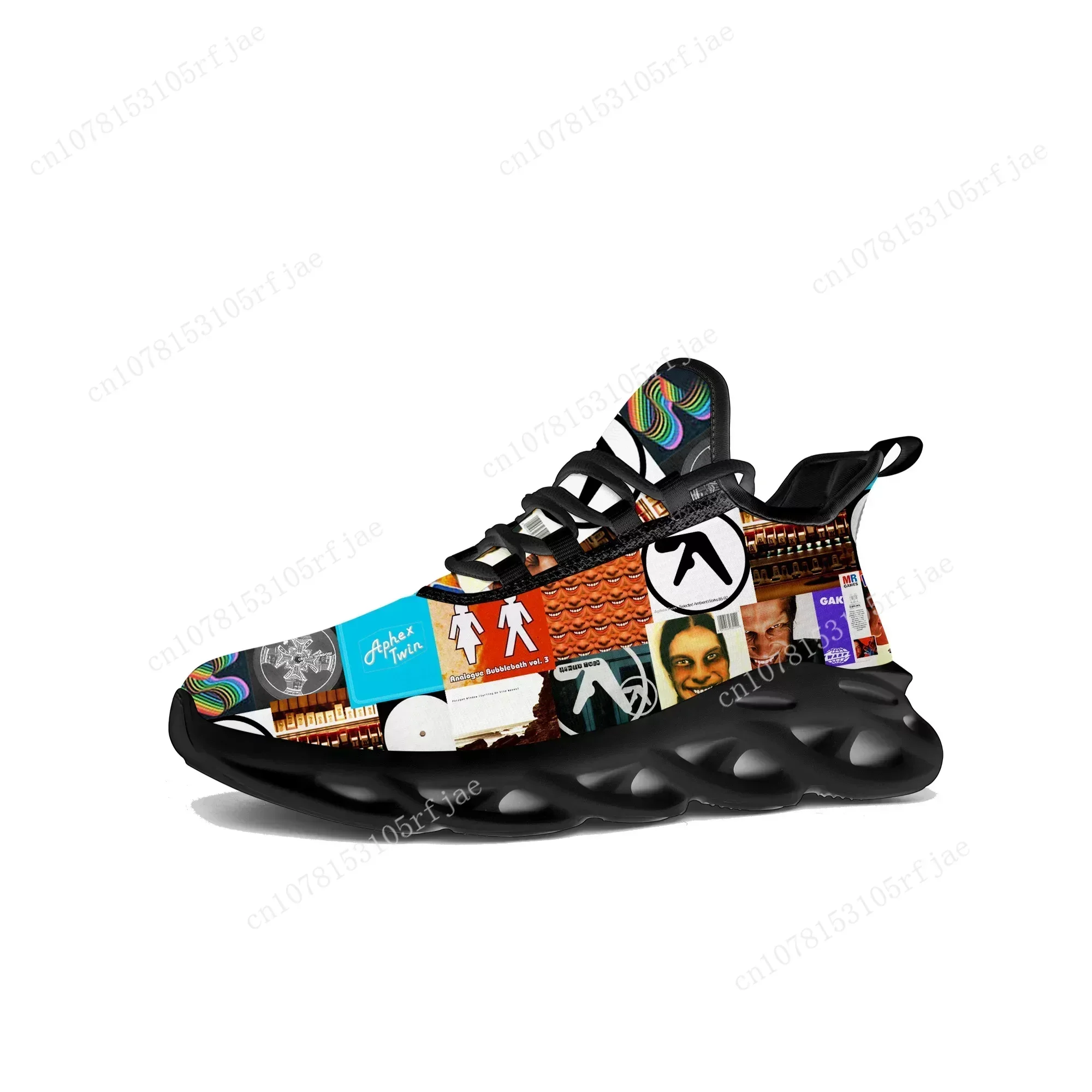Aphex Twin Flats Sneakers Mens - Men Shoes Black ulasan dan harga