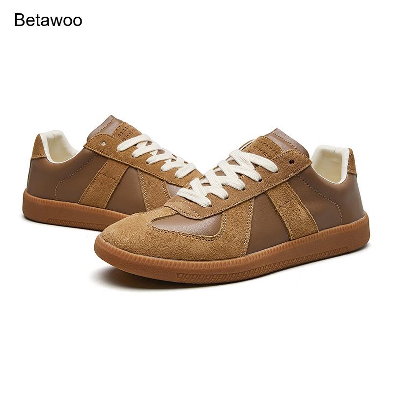 Men Retro Suede Leather Casual - Men'S Shoes Hugo Boss ulasan dan harga