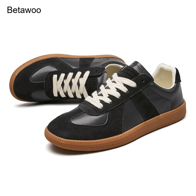 Men Retro Suede Leather Casual - Men'S Shoes Hugo Boss ulasan dan harga