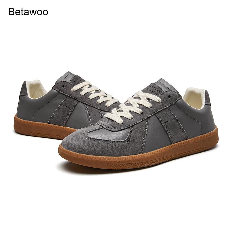 Men Retro Suede Leather Casual - Men'S Shoes Hugo Boss ulasan dan harga