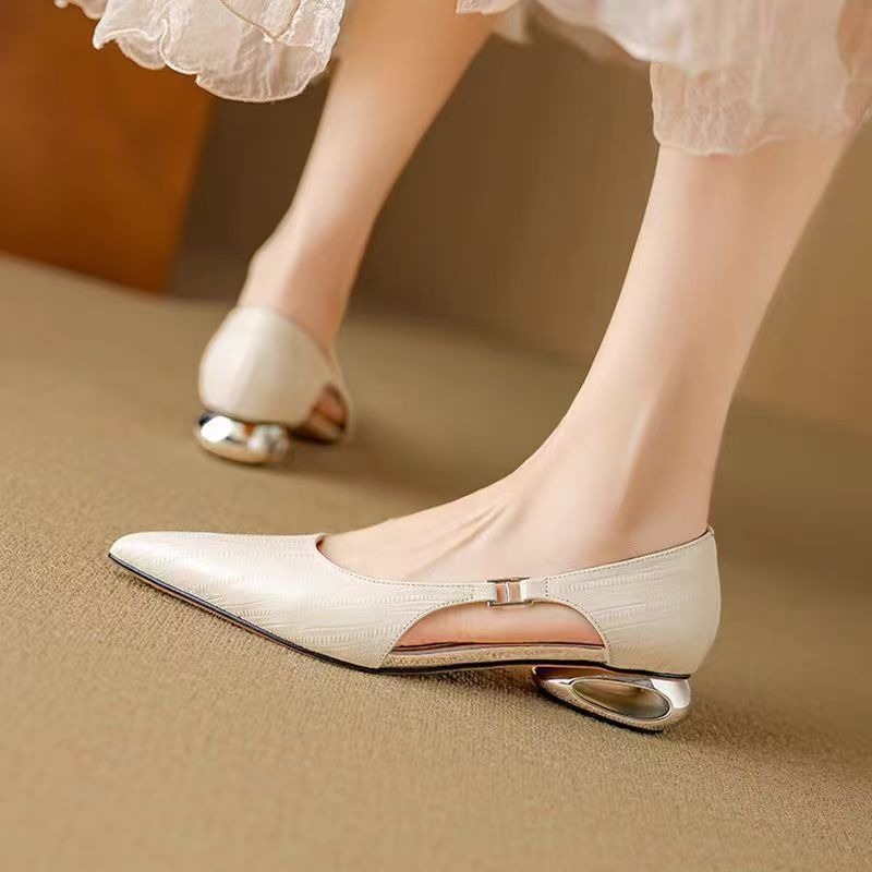 New Summer Classic Solid Color - Dress Shoe Pointed ulasan dan harga