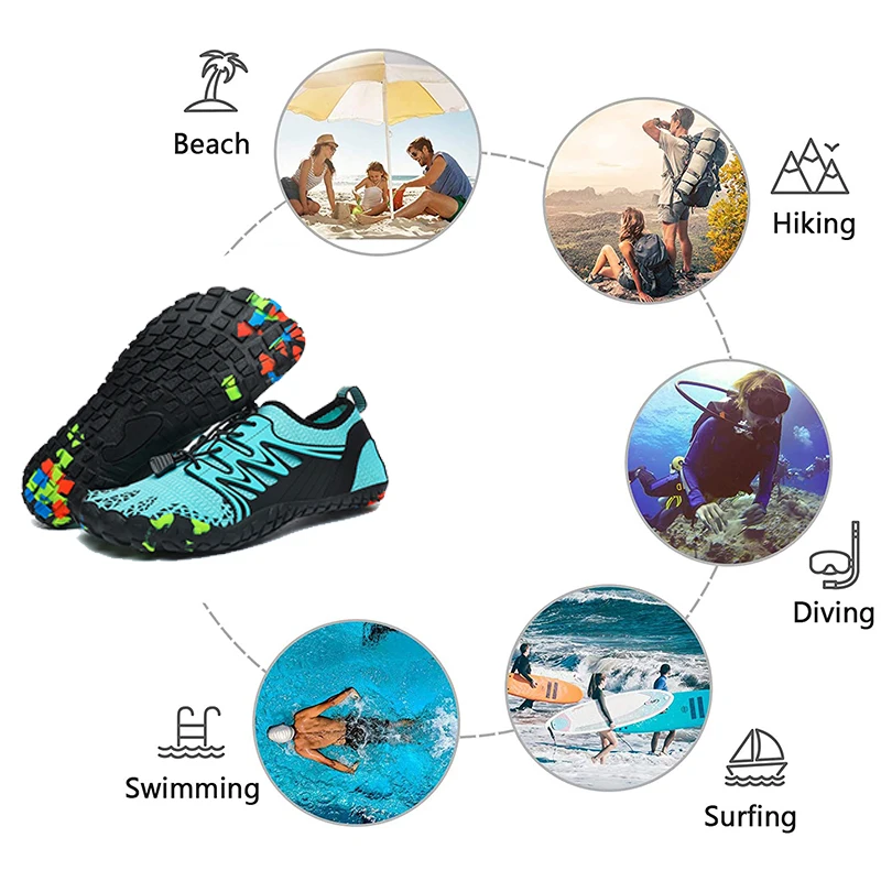 Unisex Water Shoes Quick-Dry A - Men'S Shoes Vibram ulasan dan harga