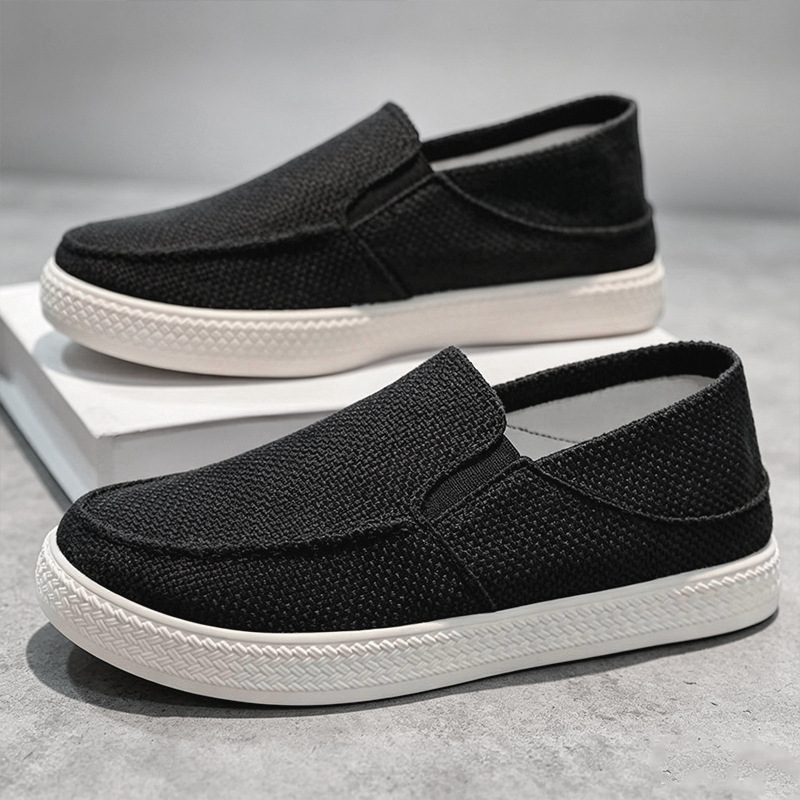 Men Linen Slip On Loafers Brea - Men'S Shoes Dress Casual ulasan dan harga