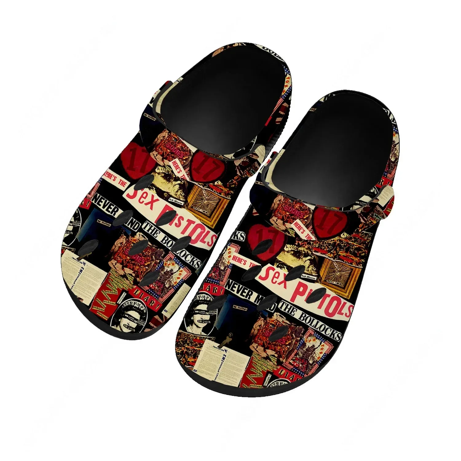 Sex Pistols Home Custom Sandal - Men'S Shoes Quality ulasan dan harga