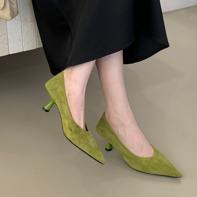 Bailamos Autumn Pointed Toe Wo - Dress Shoe Pointed ulasan dan harga