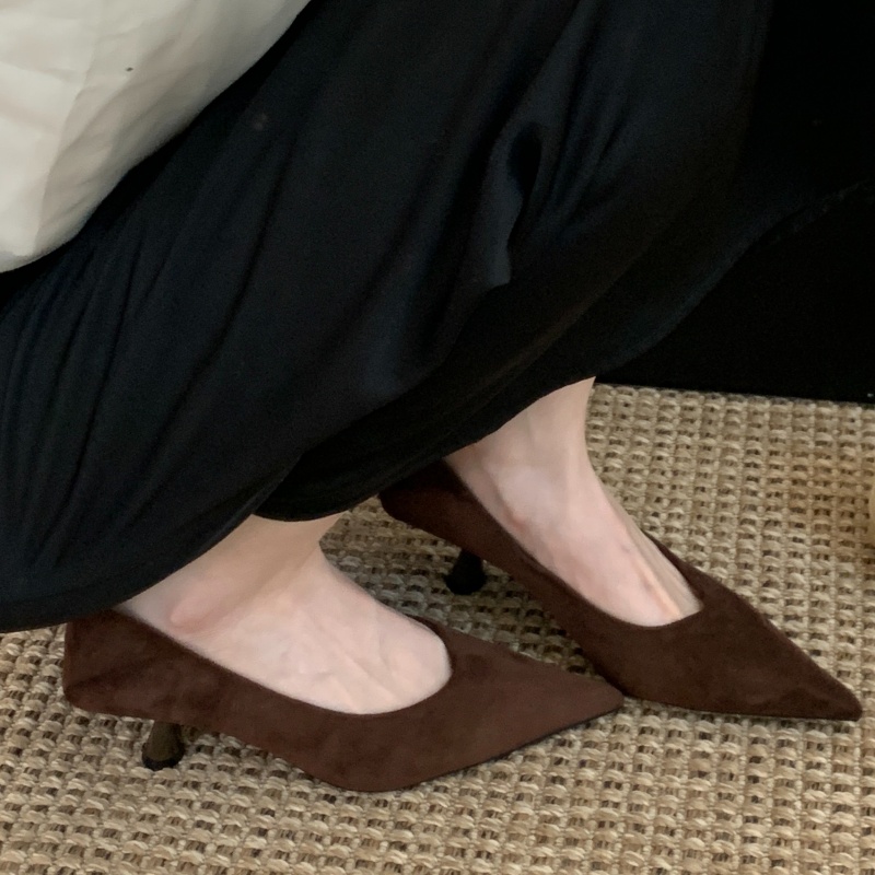 Bailamos Autumn Pointed Toe Wo - Dress Shoe Pointed ulasan dan harga