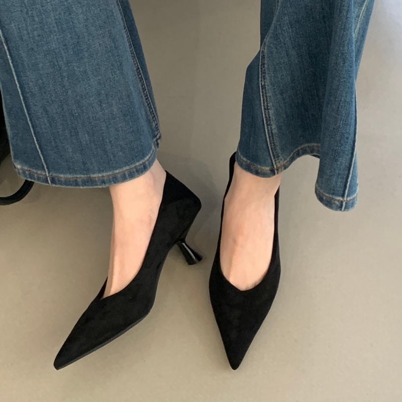Bailamos Autumn Pointed Toe Wo - Dress Shoe Pointed ulasan dan harga