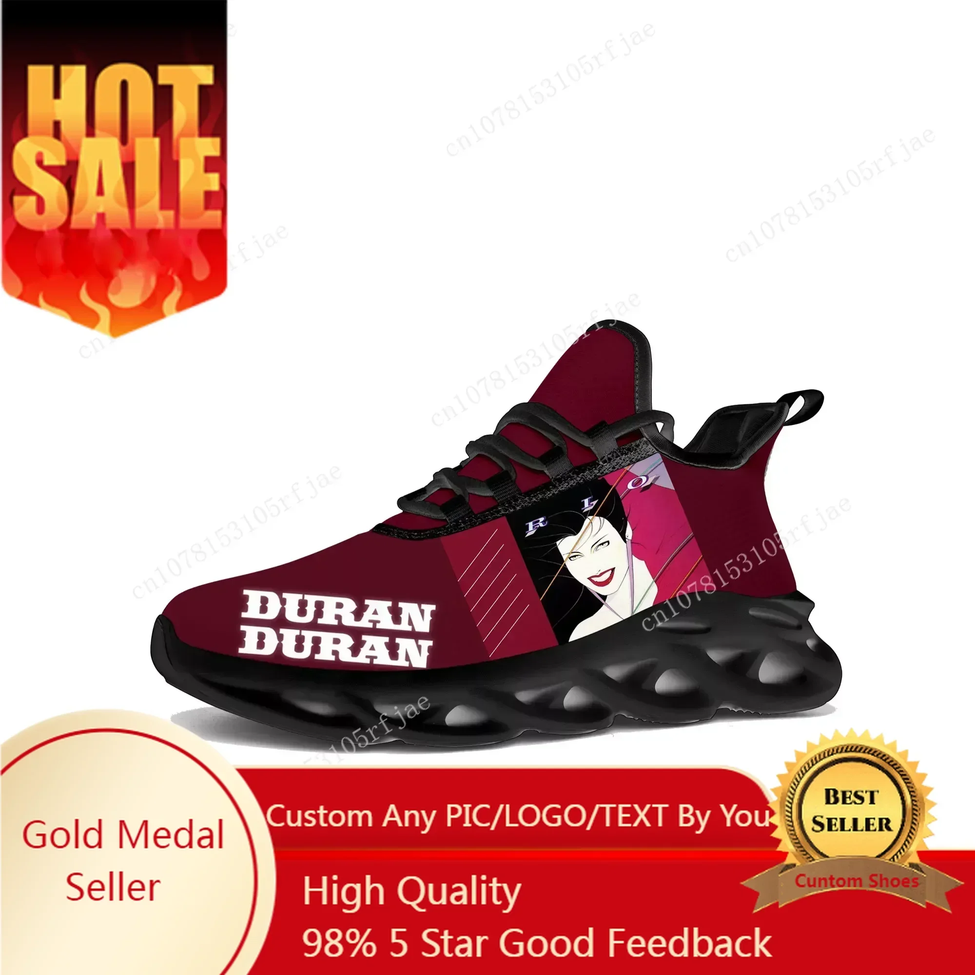 Duran Duran Flats Sneakers Men - Men Shoes Black ulasan dan harga