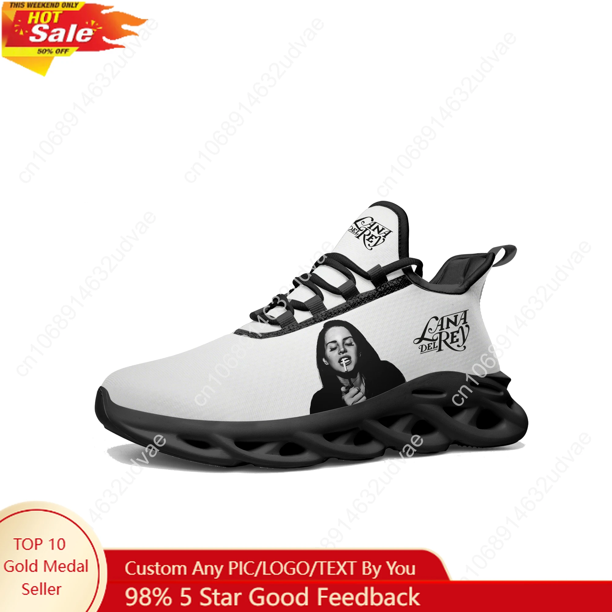 Lana Del Rey Singer Sports Sne - Men Shoes Black ulasan dan harga