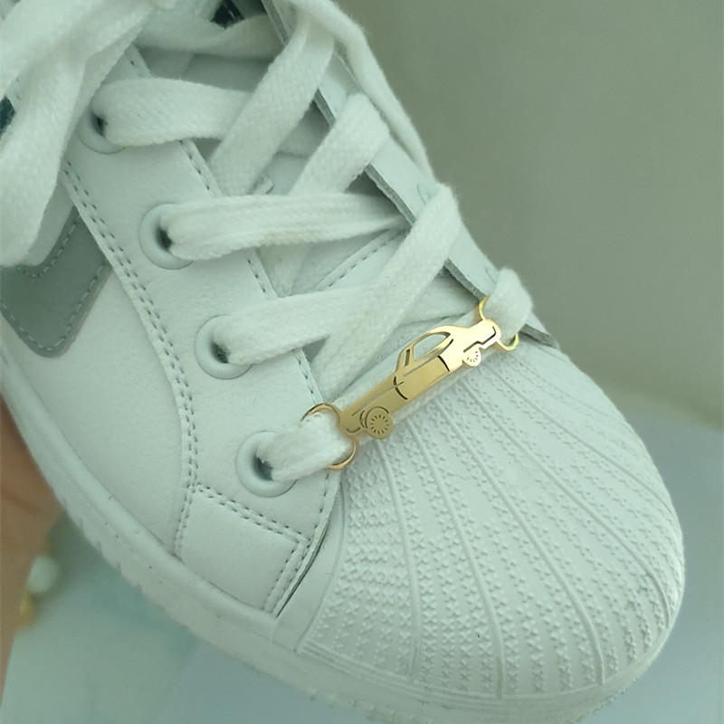 Custom Name Shoe Buckle Stainl - Men Shoes Name ulasan dan harga