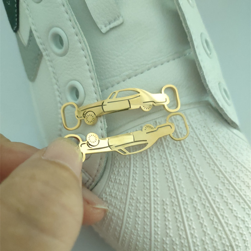 Custom Name Shoe Buckle Stainl - Men Shoes Name ulasan dan harga