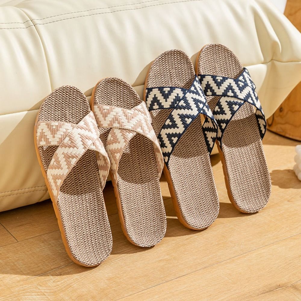 Fashion Ethnic Style Linen Cro - Men'S Shoes In Fashion ulasan dan harga